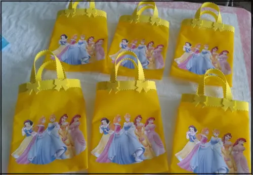 Sacolinhas Princesas