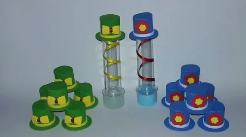 Tubete com Mini Cartola Patati Patata