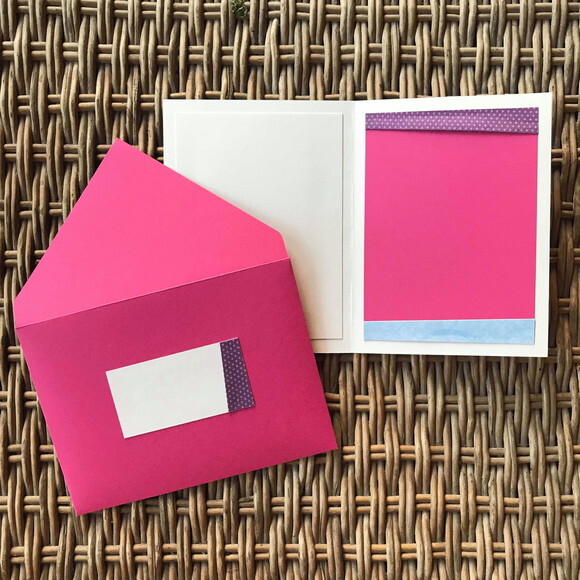 Cartao e Envelope IRIS FOLDING