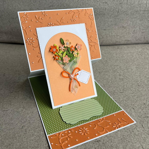 Cartão Tridimensional Bouquet 2