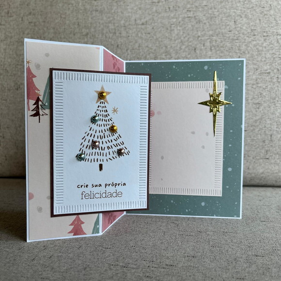 Cartão Tridimensional Natal 4