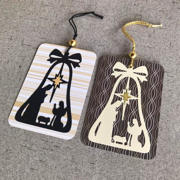 Kit 4 Tags Enfeite Natal