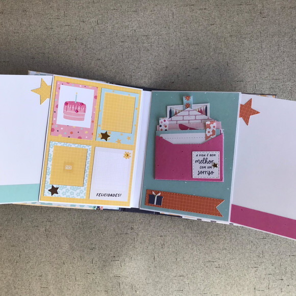 Mini Album com Caixa Livro Celebrar