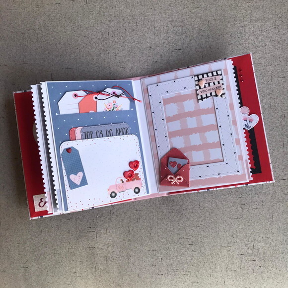 Mini Album com Caixa Livro Love Forever