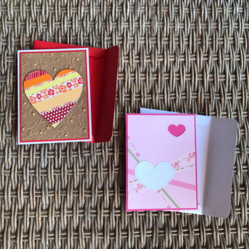 Cartao Amor Washi