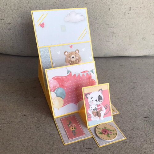 Cartao Dobravel Bebe