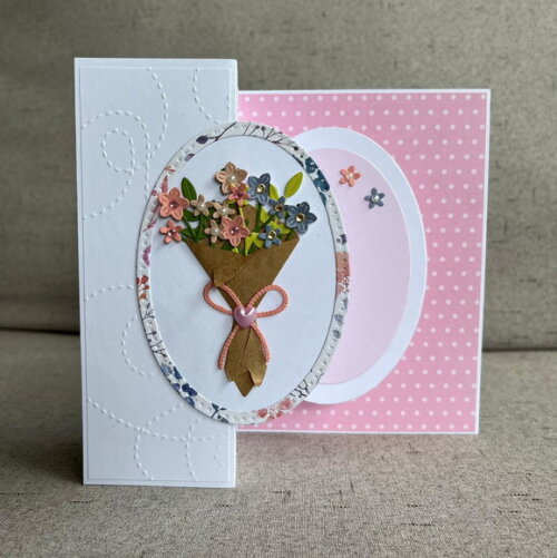Cartão Tridimensional Bouquet 1
