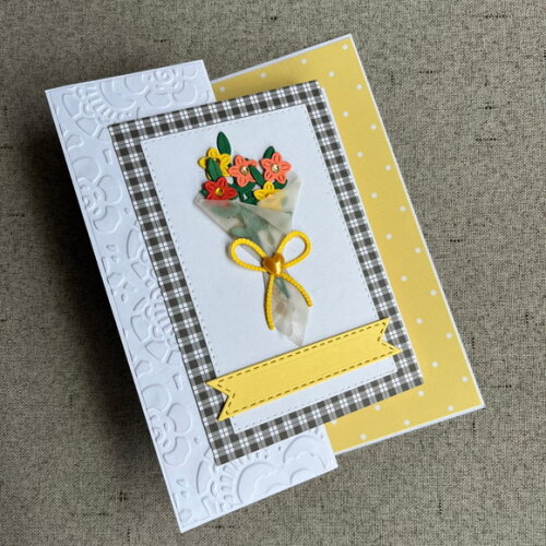 Cartão Tridimensional Bouquet 1