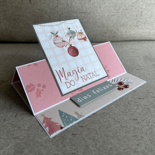 Cartão Tridimensional Natal 3