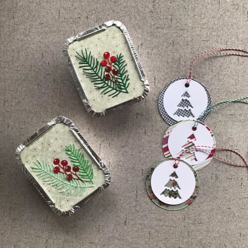 Kit tags natalinas