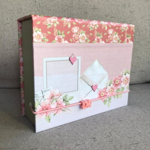 Mini Album com Caixa Livro Love