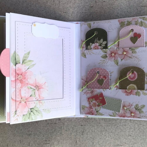 Mini Album com Caixa Livro Love