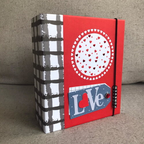 Mini Album com Caixa Livro Love Forever