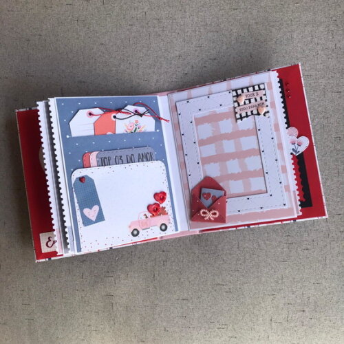 Mini Album com Caixa Livro Love Forever