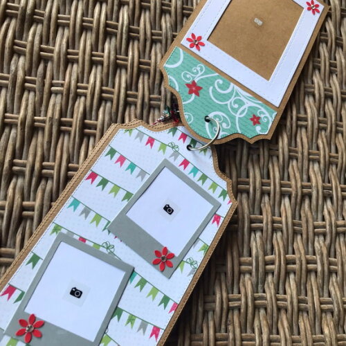 Mini Album Tag Gigante Natal