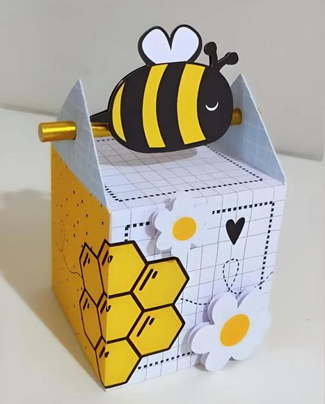 35 Itens Personalizados Caixinhas Abelhinhas