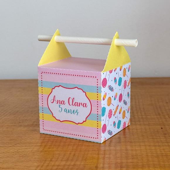 40 Itens Kit de Caixinhas Personalizadas Doces 1 Festas
