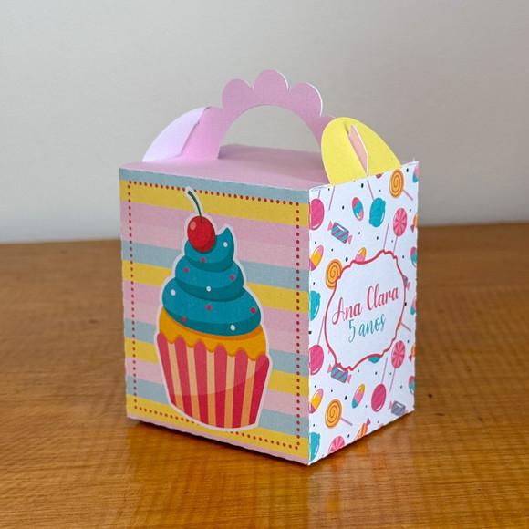 40 Itens Kit de Caixinhas Personalizadas Doces 1 Festas