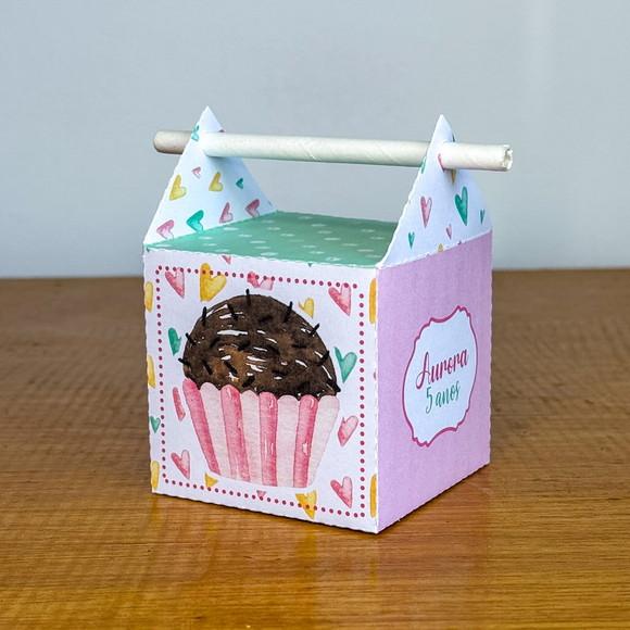 50 Itens Kit de Caixinhas Personalizadas Doces 2 Festas