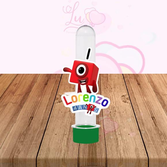 Apliques para Tubetes Numberblocks- 50 Unidades