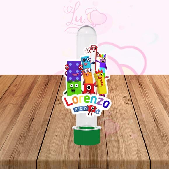 Apliques para Tubetes Numberblocks- 50 Unidades