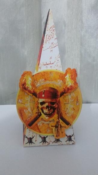 Caixa piramide Piratas do caribe