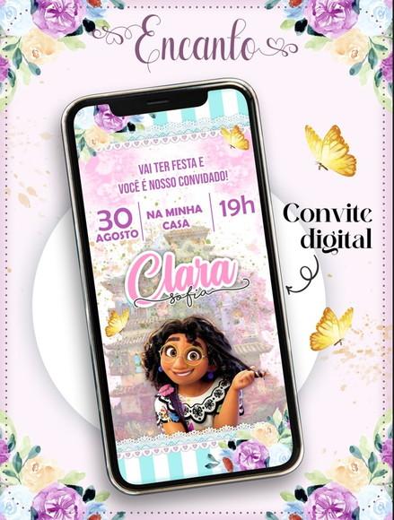 Convite Digital Encanto 6