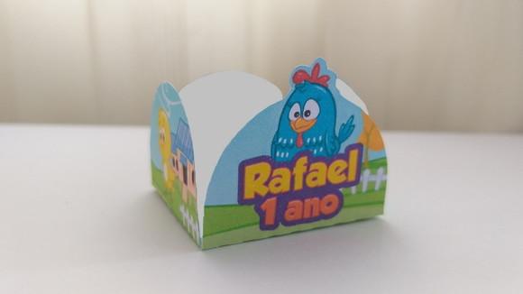 Forminhas p/ Doces Personalizadas Galinha Pintadinha 50 Unid