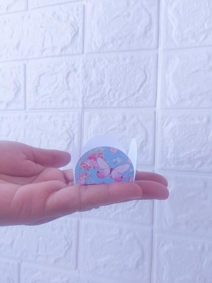 Forminhas para Doces Jardim Borboletas 50 Unidades