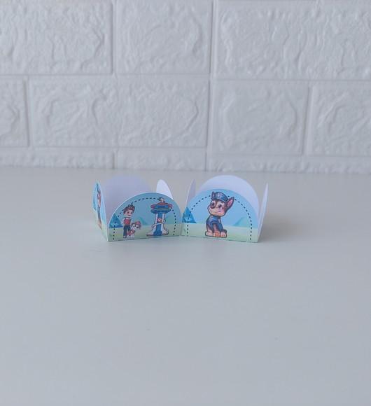 Forminhas para Doces Patrulha Canina Menino 50 Unids