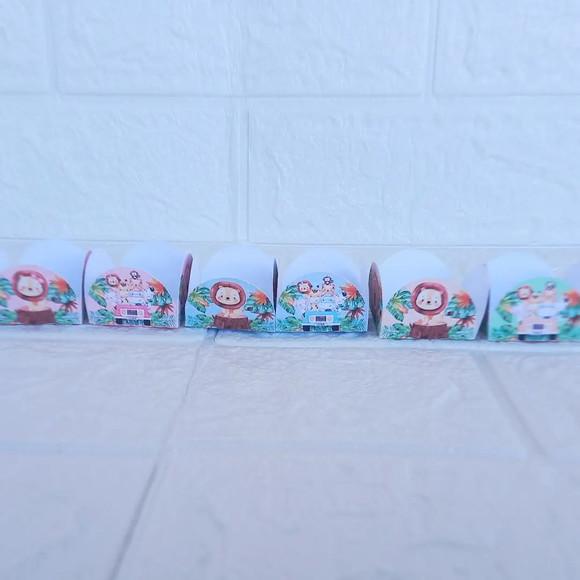 Forminhas para Doces Safari Baby 3- 50 Unidades