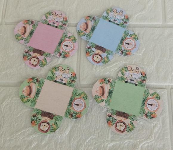 Forminhas para Doces Safari Baby 3- 50 Unidades