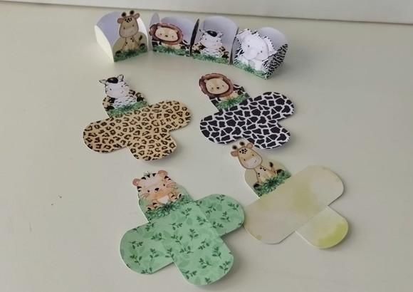 Forminhas para Doces Safari Baby 50 Unidades