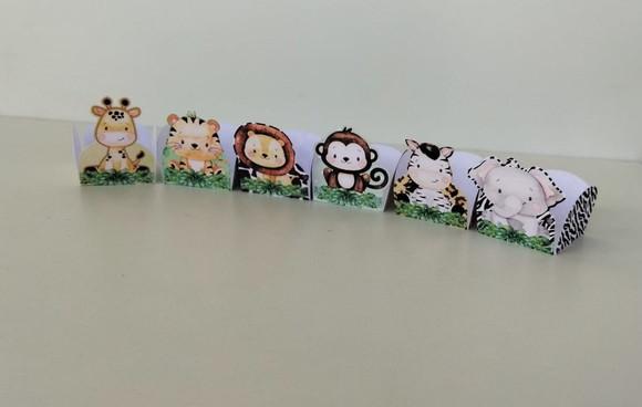 Forminhas para Doces Safari Baby 50 Unidades
