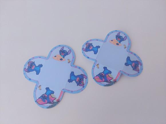 Forminhas para Doces Stitch Festa Infantil 50 Unidades