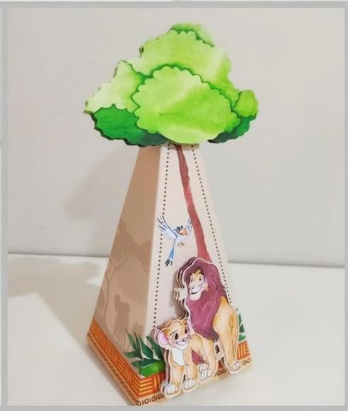 Kit Festa 15 Lembrancinhas Personalizadas Rei Leão 3d