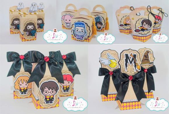 Kit Festa 25 Lembrancinhas Personalizadas Harry Potter