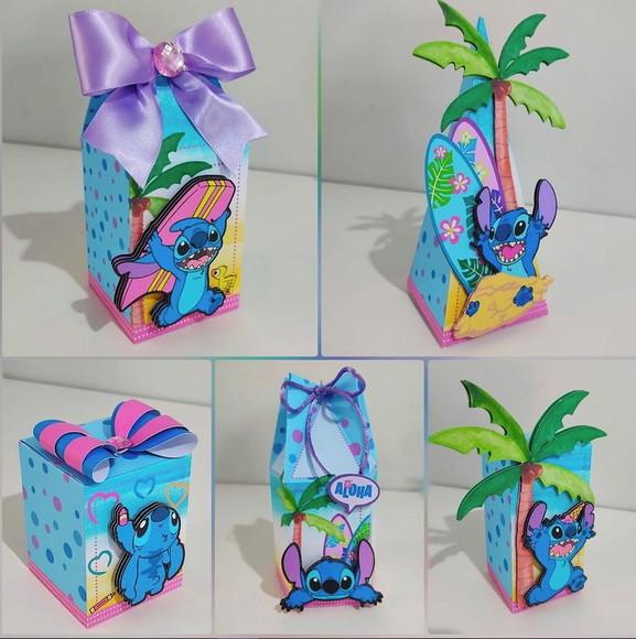 Kit Festa 30 Lembrancinhas Personalizadas Stitch 2