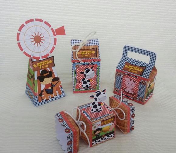 Kit Festa Fazendinha Menino 1-45 Peças