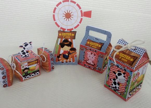 Kit Festa Fazendinha Menino 1 - 20 Peças