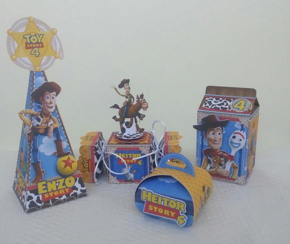 Kit Festa Infantil Caixinhas Toy Story 15 Itens
