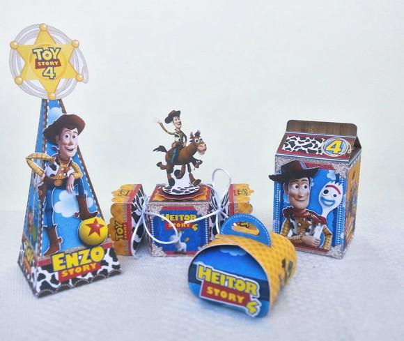 Kit Festa Infantil Caixinhas Toy Story 40 Itens