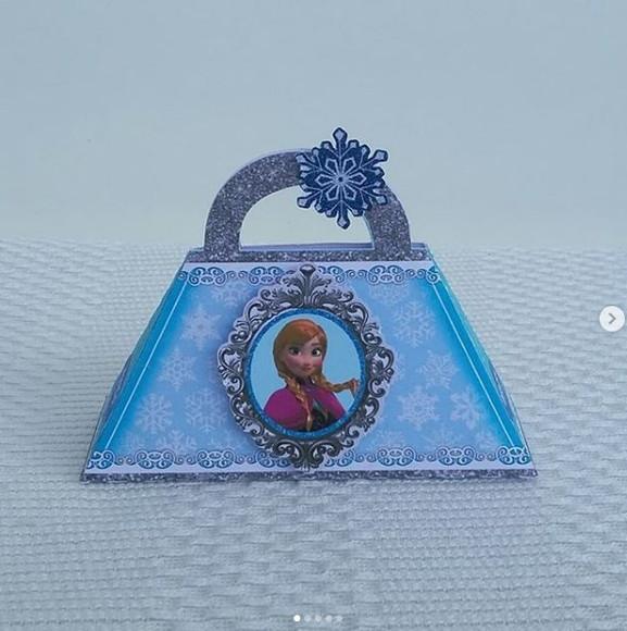 Kit Festa Lembrancinhas Personalizadas Frozen 3d
