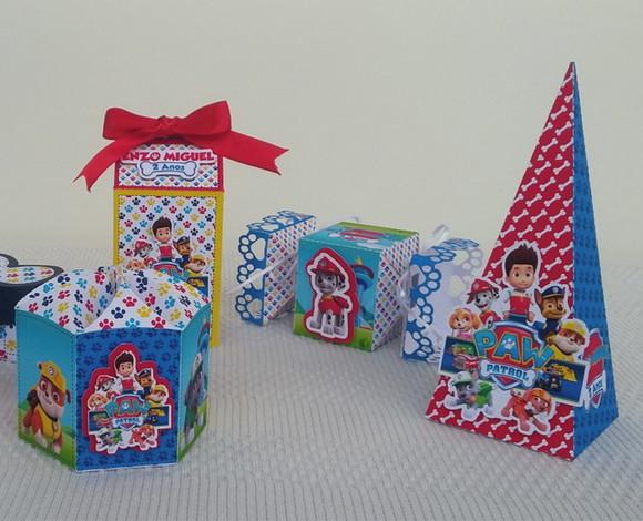 Kit Festa Lembrancinhas Personalizadas Patrulha Canina