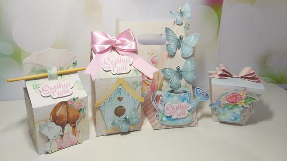 Kit Festa Personalizada Jardim Encantado-15 Itens