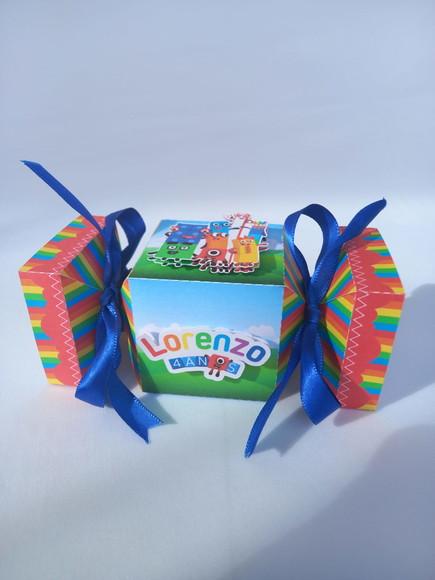 Kit Festa Personalizada Numberblocks -45 Itens