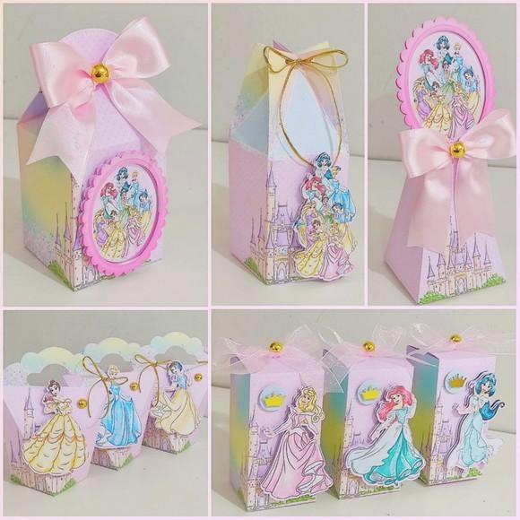 Kit Festa Personalizada Princesas 2 -25 Itens