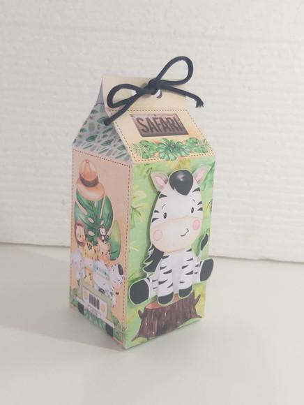 Kit Festa Personalizada Safari Aquarelado 1 - 40 Itens- 3d