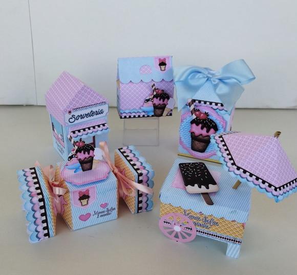 Kit Festa Sorveteria Confeitaria - 40 Itens