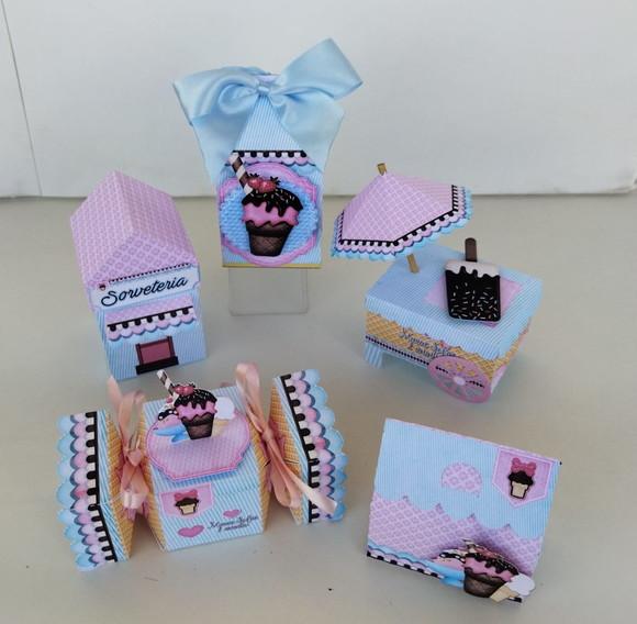 Kit Festa Sorveteria Confeitaria - 40 Itens